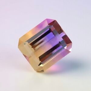 Cushion Shape Faceted Ametrine - Bolivia